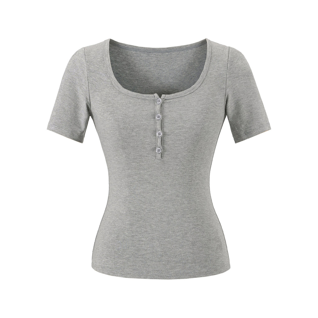 V-neck top for women