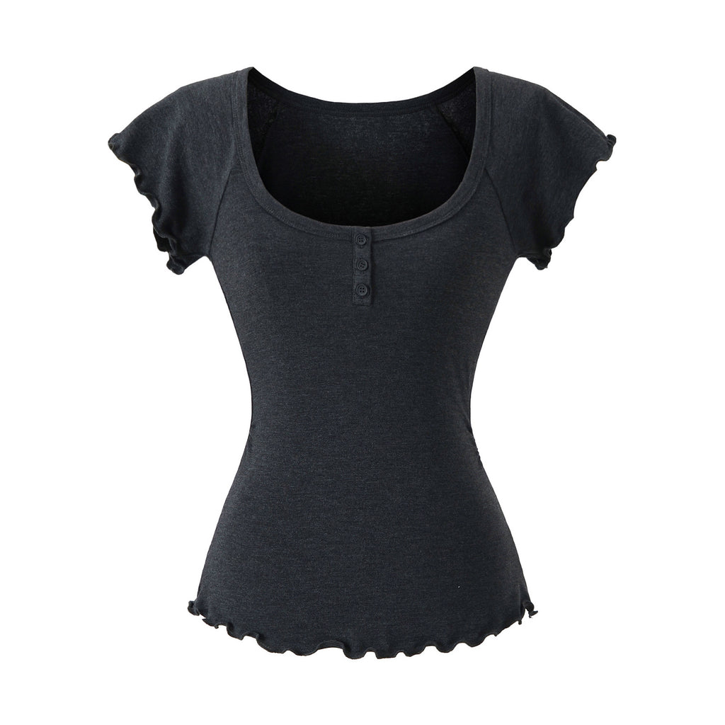 U-neck top for women