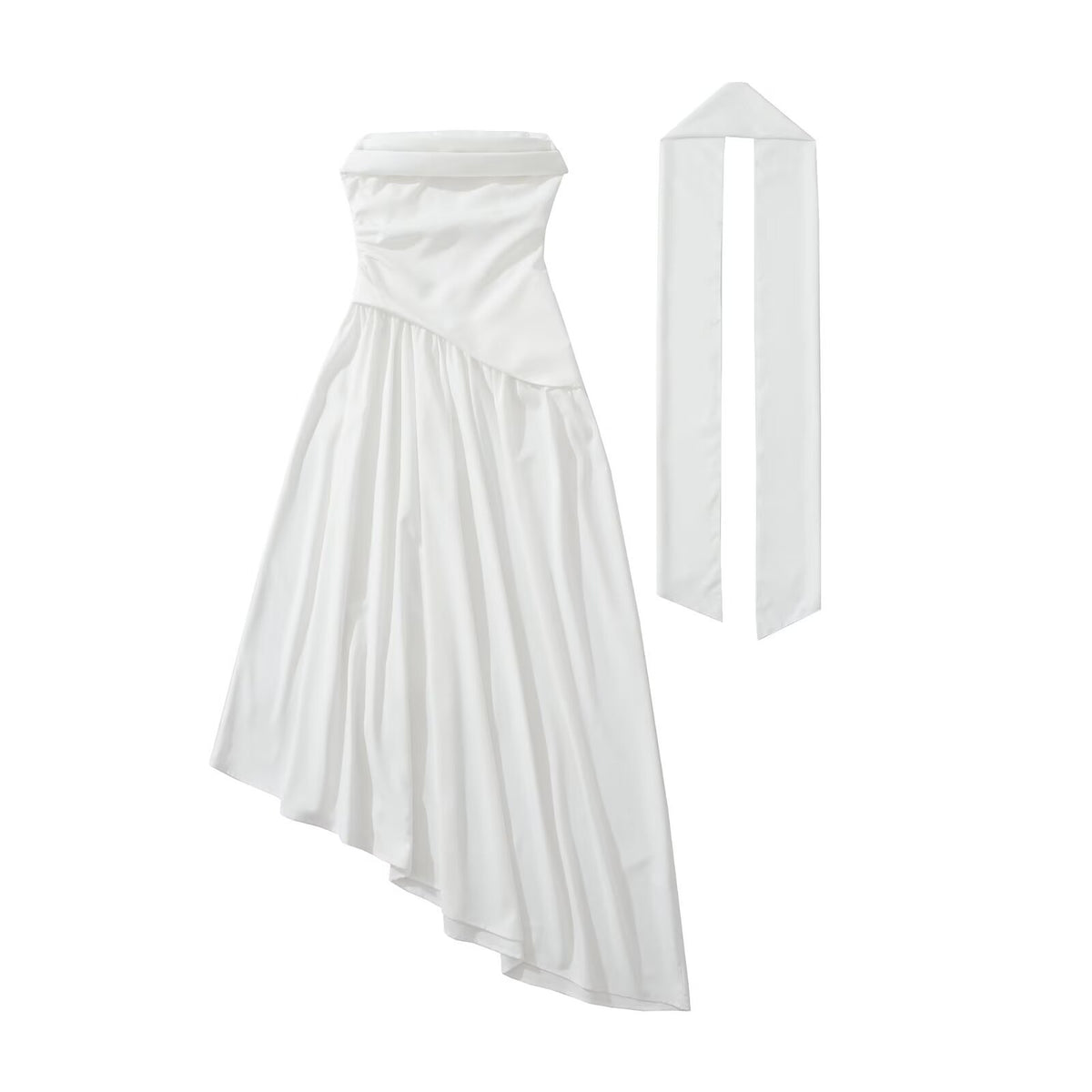 Elegant Strapless Dress for Women