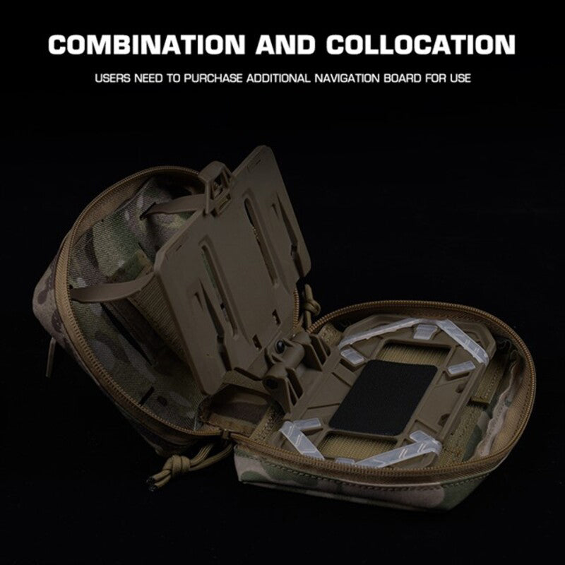Camouflage Outer - bag for Foldable Navigation Board MB - 03, Fixed by Zipper & Hook - and - Loop Fastener