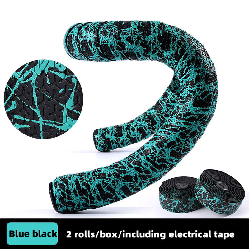 Npy EVA PU Road Bike Handlebar Tape, Anti - Slip & Shock - Absorbing, Sakura Design, with End Plugs