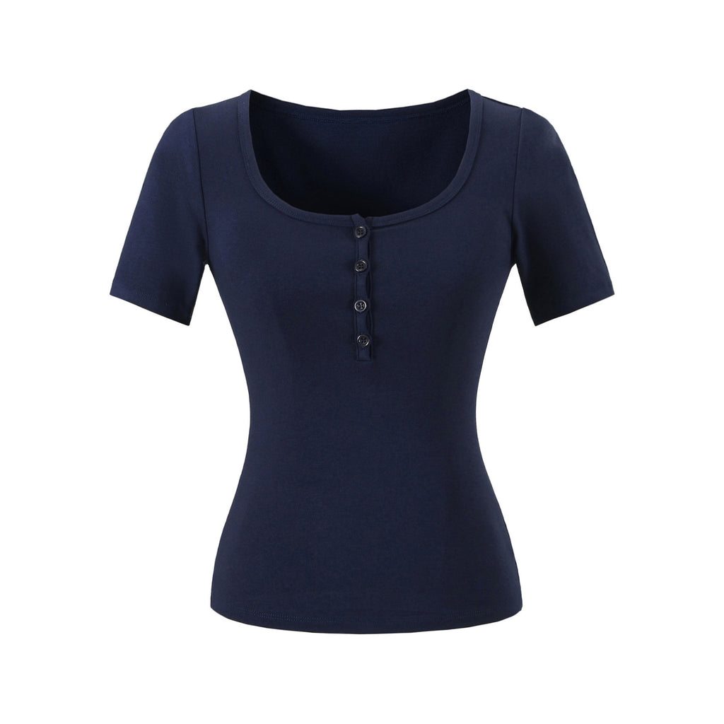V-neck top for women