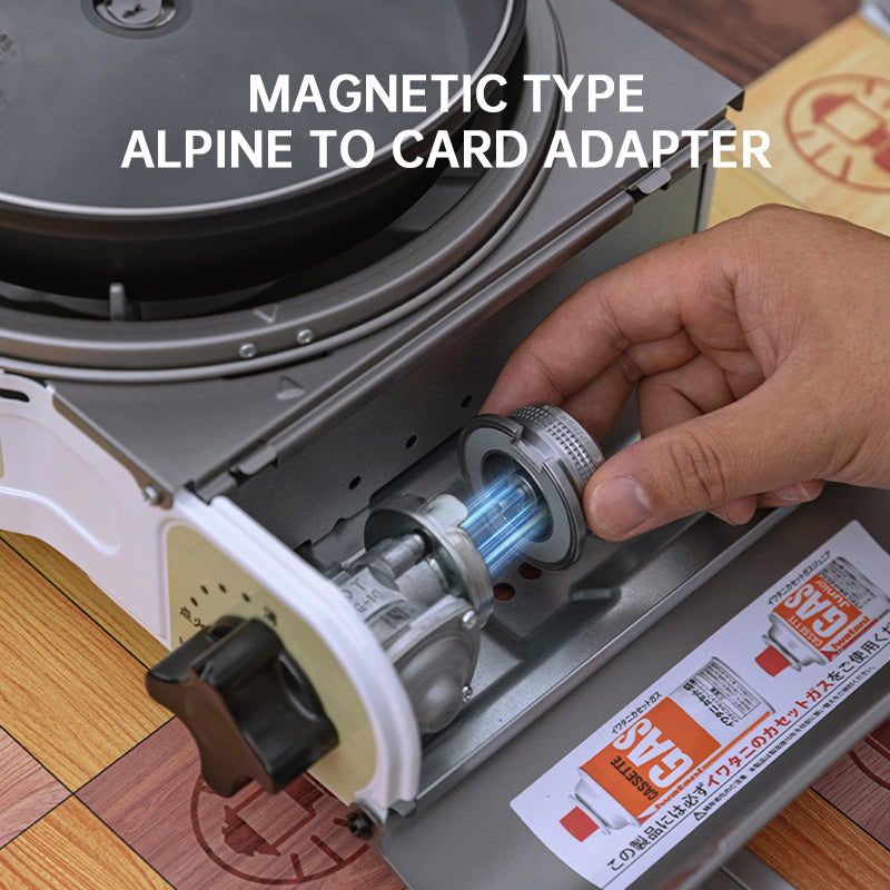 Koyaf Magnetic Iso Gas to Bhutan Gas Burner Conversion Adapter