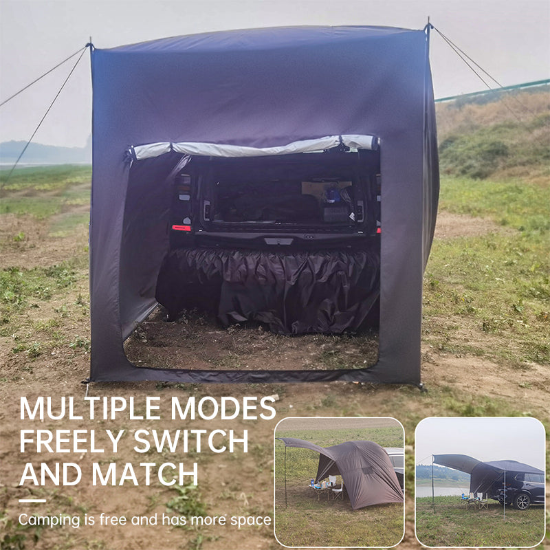 Large Multifunctional Outdoor Zipper Tents for Camping - Water - Repellent, Rainproof, Sunscreen, for Multiple People