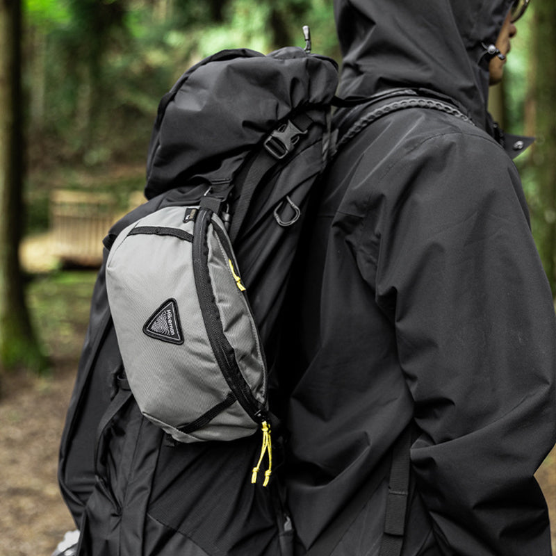 Hikeman waist bag, for outdoor sports, expands backpack, lightweight for travel/hiking.