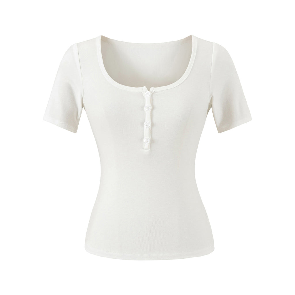 V-neck top for women
