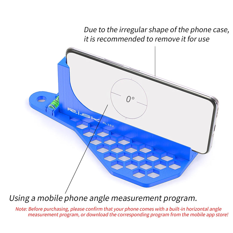 RISK – Bike seat height adjust tool, saddle angle measure tool, RL262 equestrian connector.