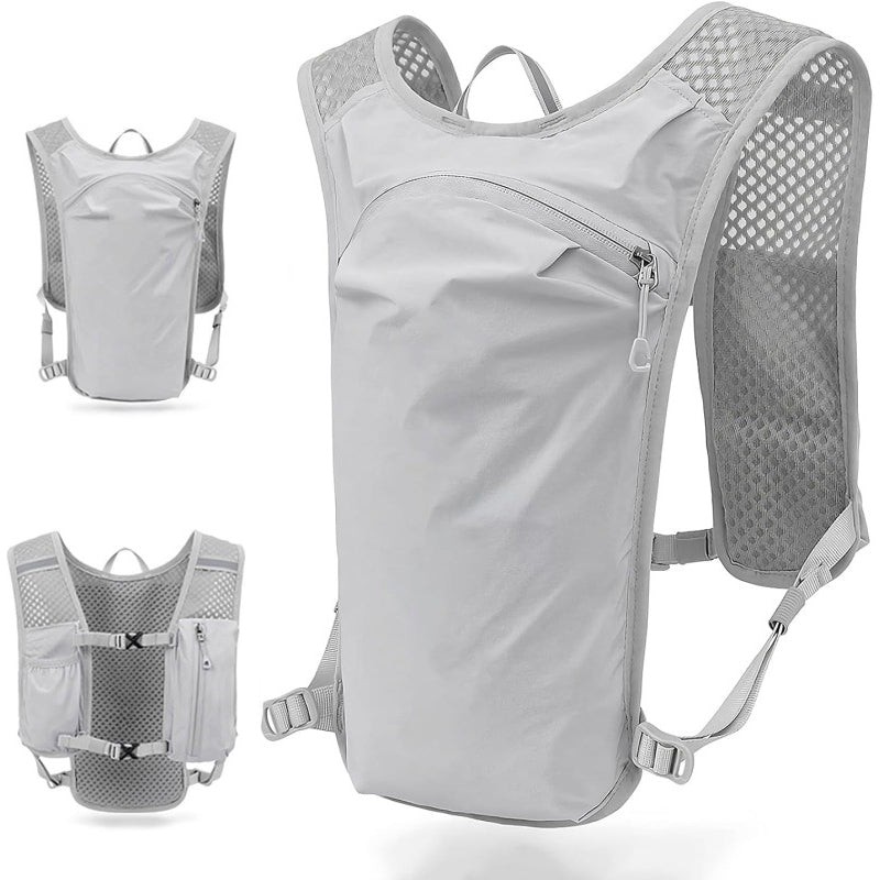 Hydration vests for sports, ultralight backpacks, bike water bags.
