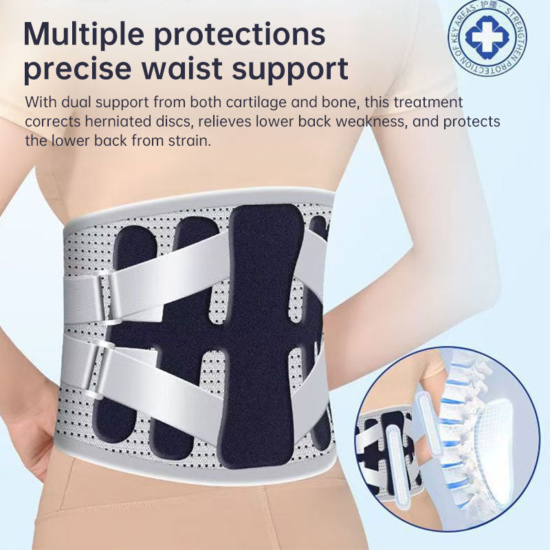 Adjustable Back Support Belt - Pain Relief for Men & Women, Sciatica, Scoliosis, Herniated Disc, Posture Corrector