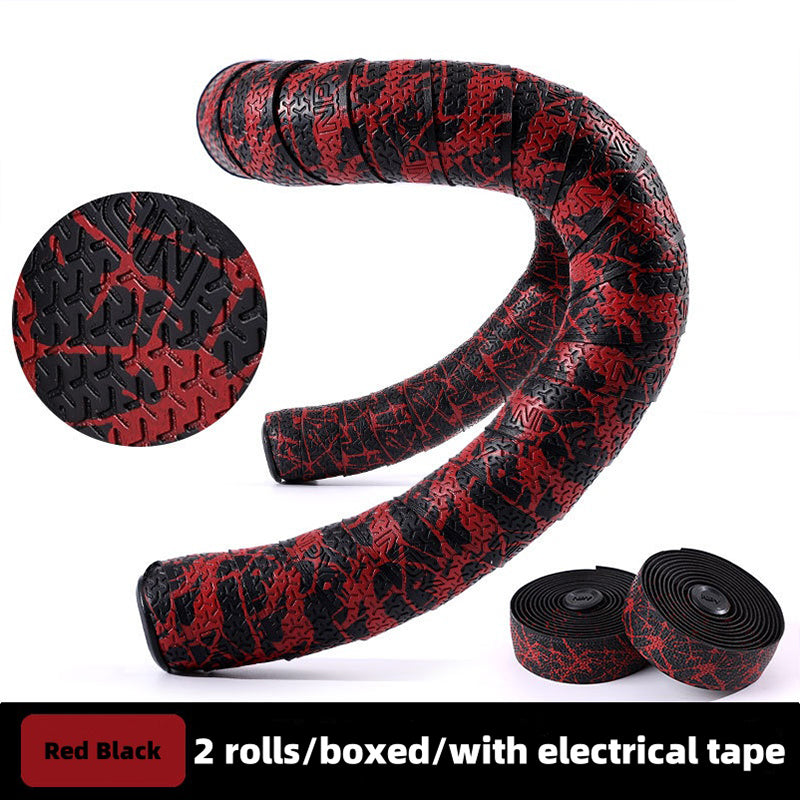 Npy EVA PU Road Bike Handlebar Tape, Anti - Slip & Shock - Absorbing, Sakura Design, with End Plugs