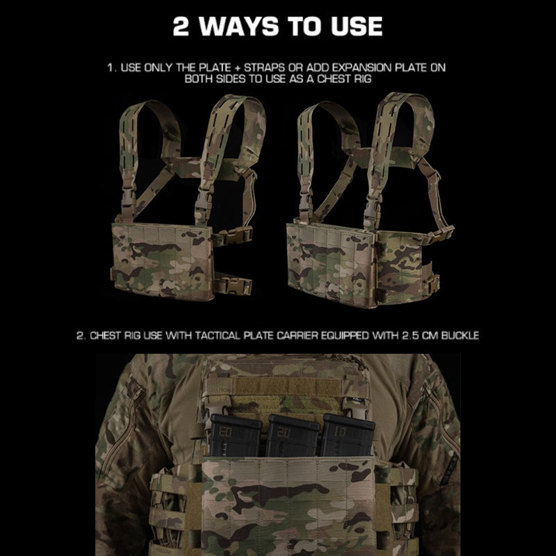 V1 Modular Camouflage Tactical Chest Rig