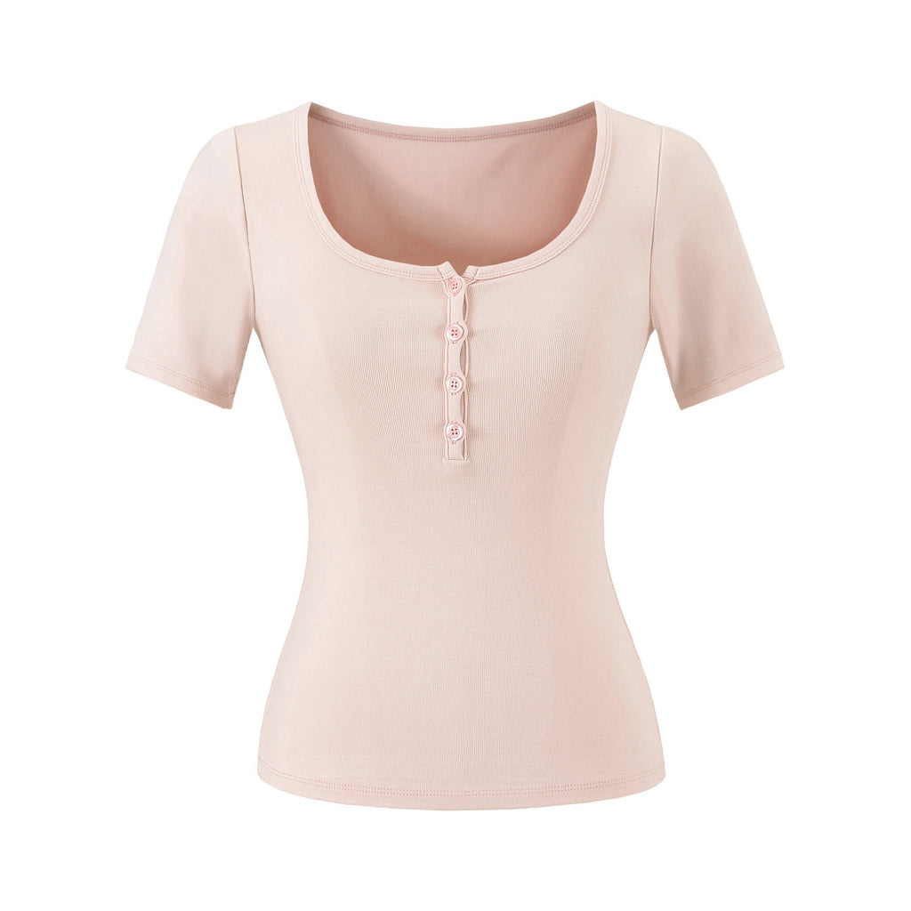 V-neck top for women