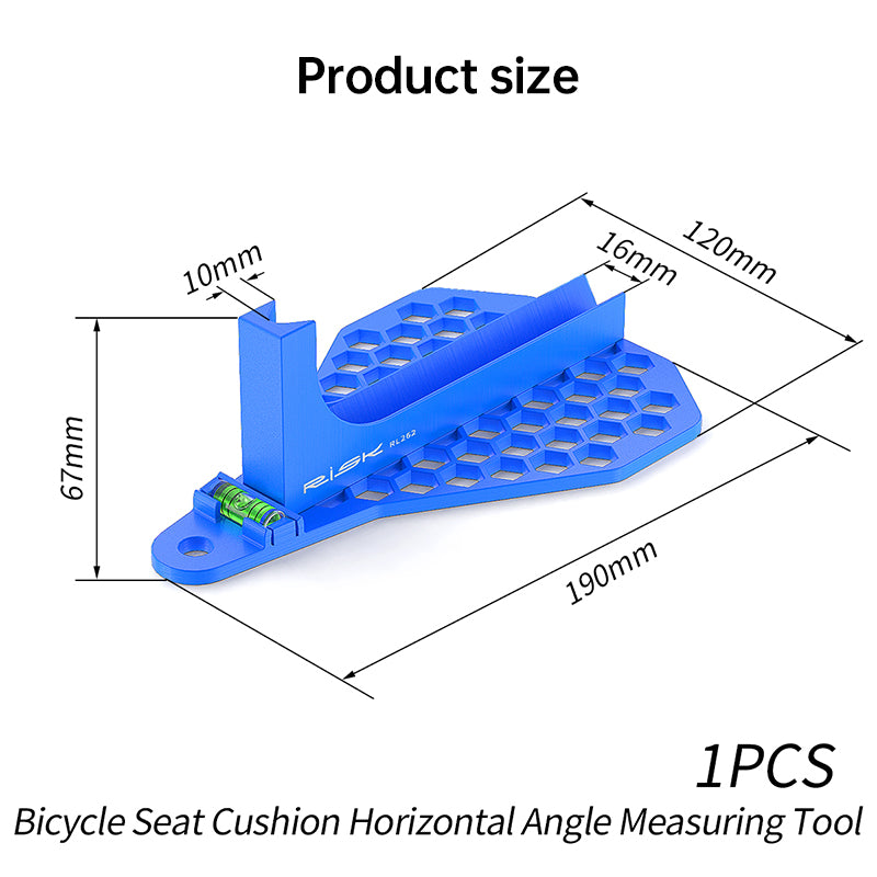 RISK – Bike seat height adjust tool, saddle angle measure tool, RL262 equestrian connector.