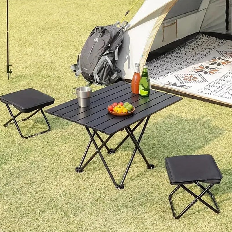 Portable Ultralight Camping Picnic Chair - Doubles as Fishing Stool and Travel Seat with Fishing Tool Holder