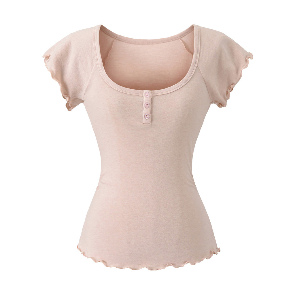 U-neck top for women