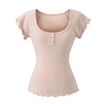 U-neck top for women